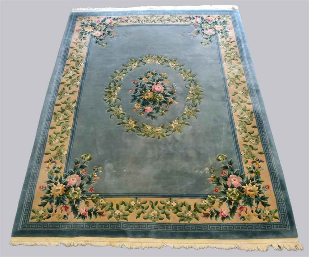 CHINESE AUBUSSON RUGCHINESE AUBUSSON 33b96d