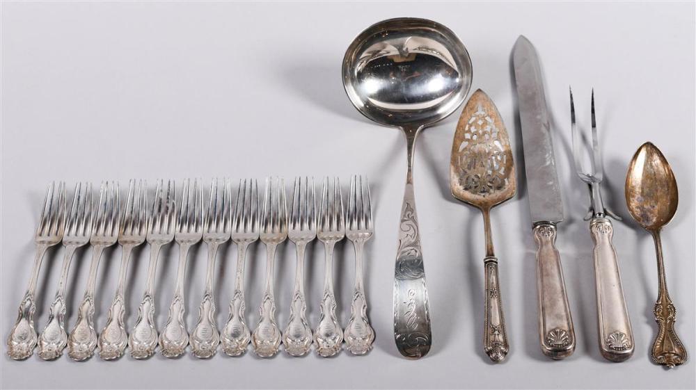 TIFFANY & CO. SILVER CARVING SET