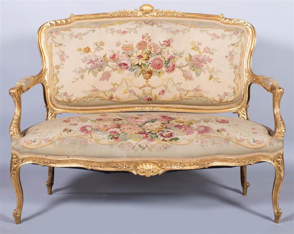 FOUR PIECE SUITE OF LOUIS XV STYLE 33b9b1