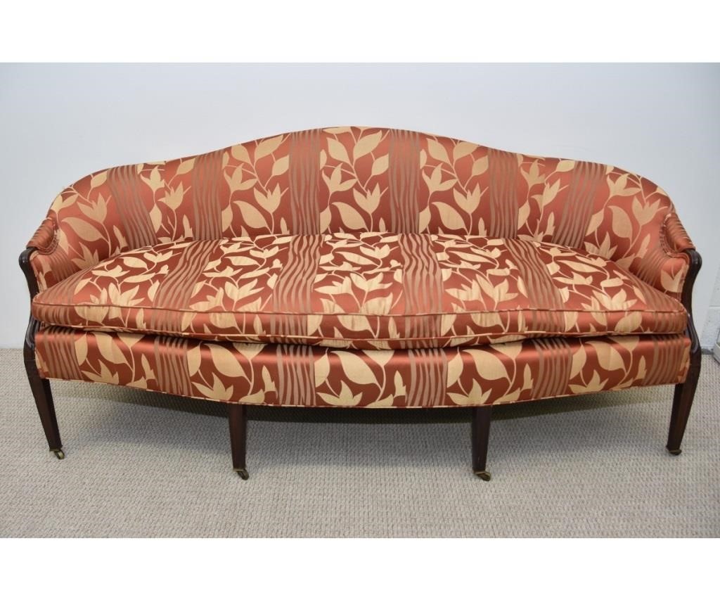 Georgian mahogany sofa, circa 1780