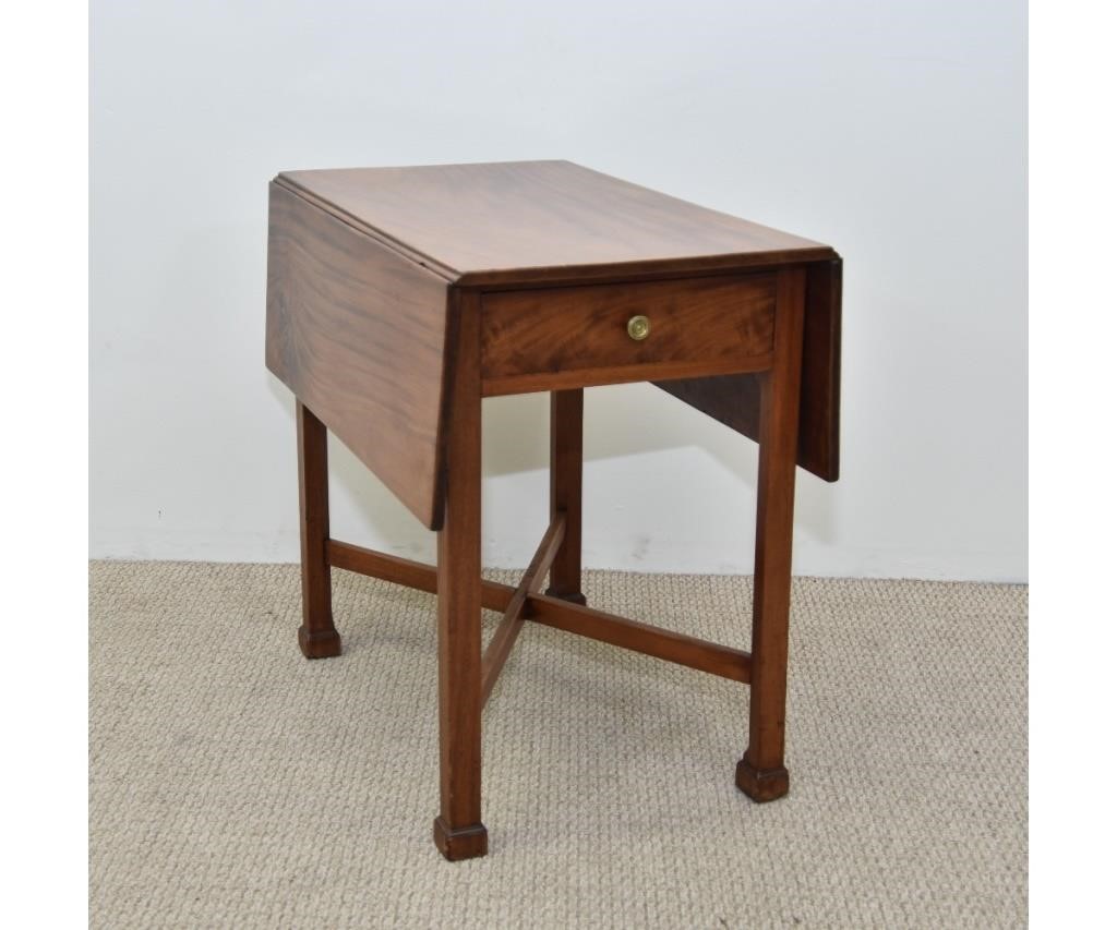 American Chippendale mahogany Pembroke