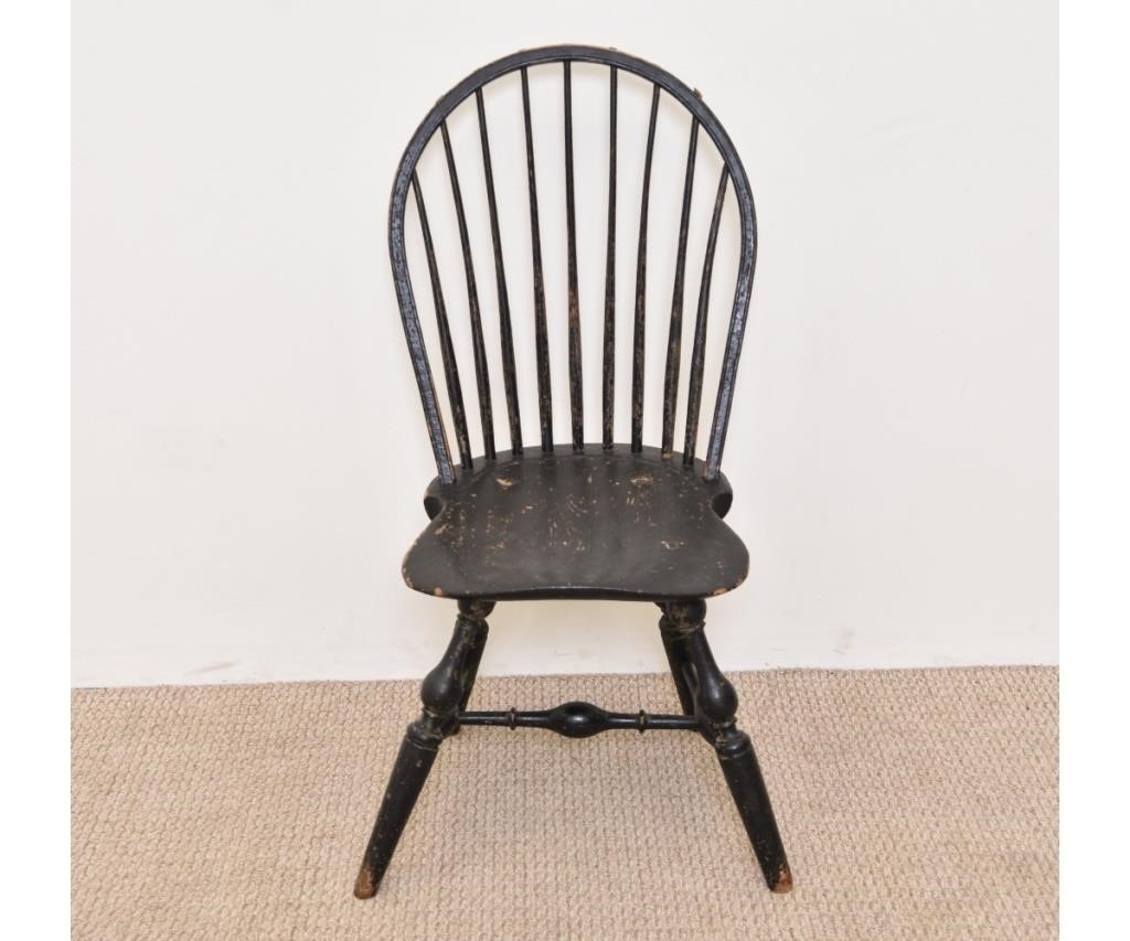 Bow back Windsor side chair circa 3393bc
