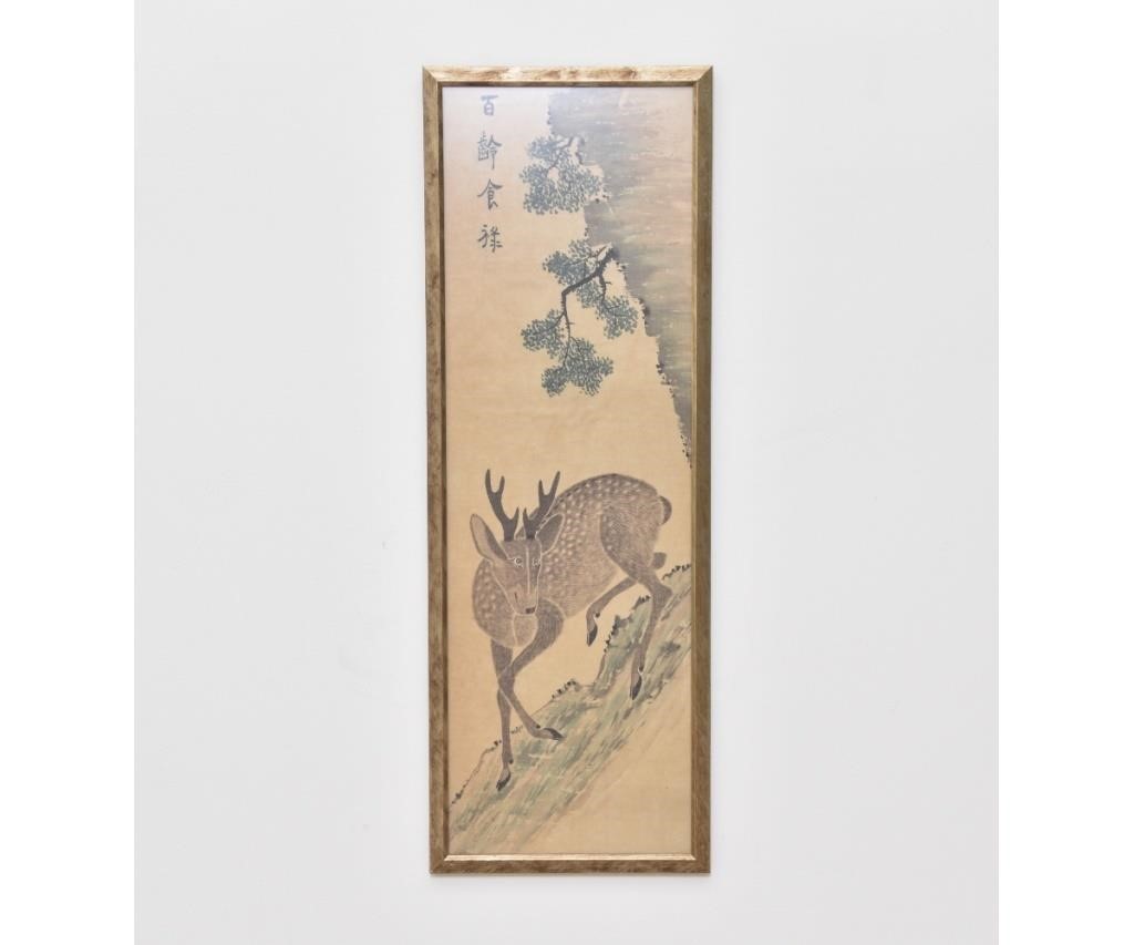 Chinese painting of a stag   3393be