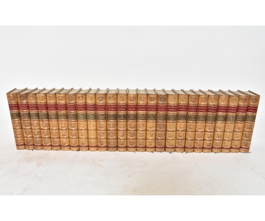 Scott, Walter, Waverly Novels, 25 vols,