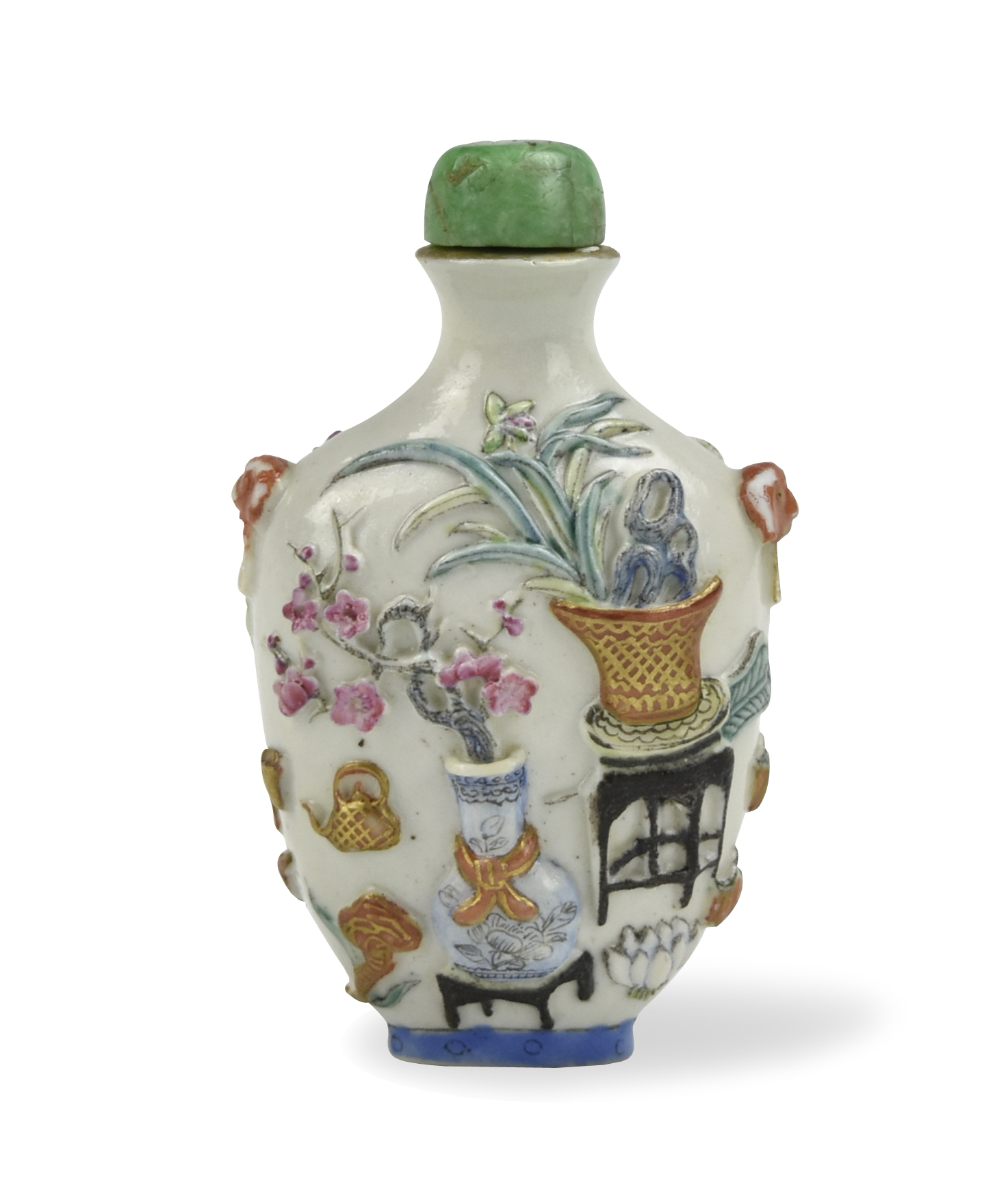 CHINESE FAMILLE ROSE SNUFF BOTTLE  339563