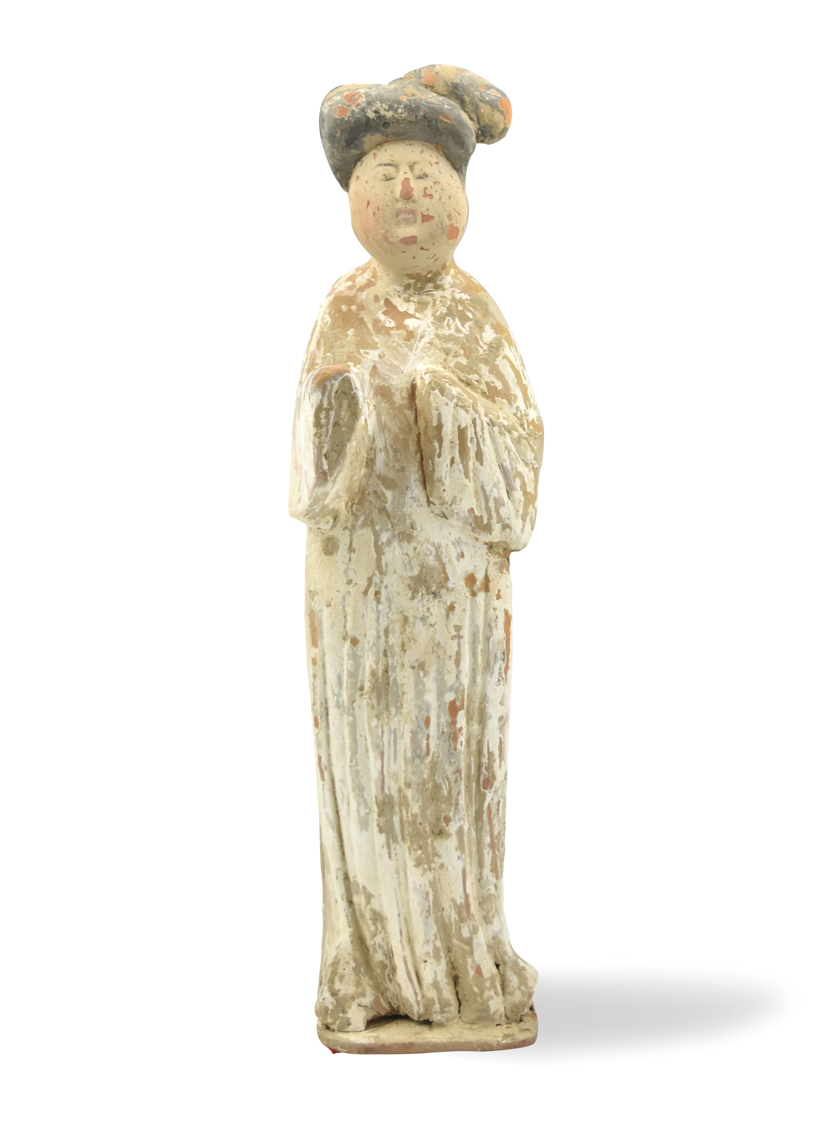 CHINESE FEMALE FIGURAL STATUE  33958b