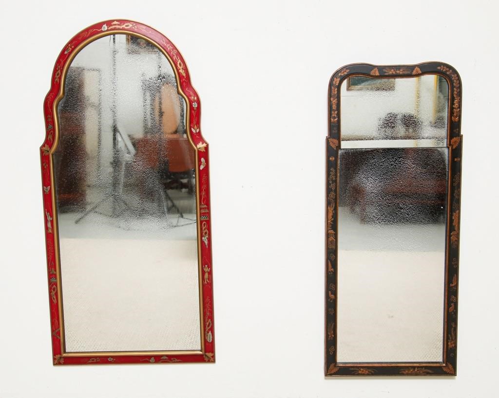 Two Queen Anne style mirrors the 3395d9
