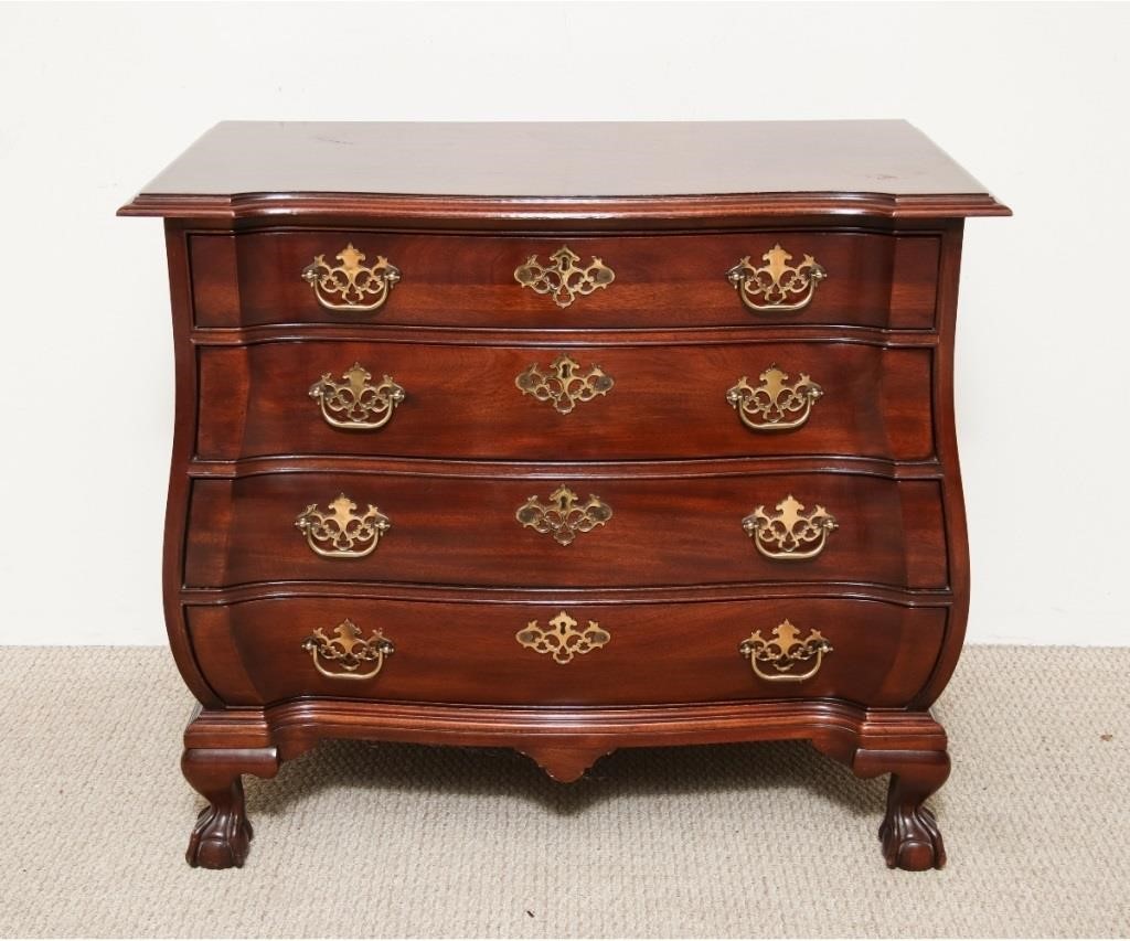 New England mahogany Chippendale