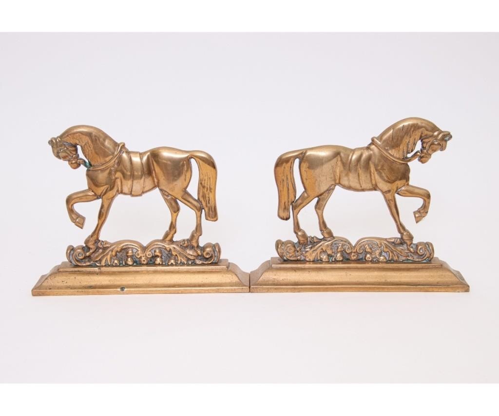 Pair of English Victorian horse 33964f