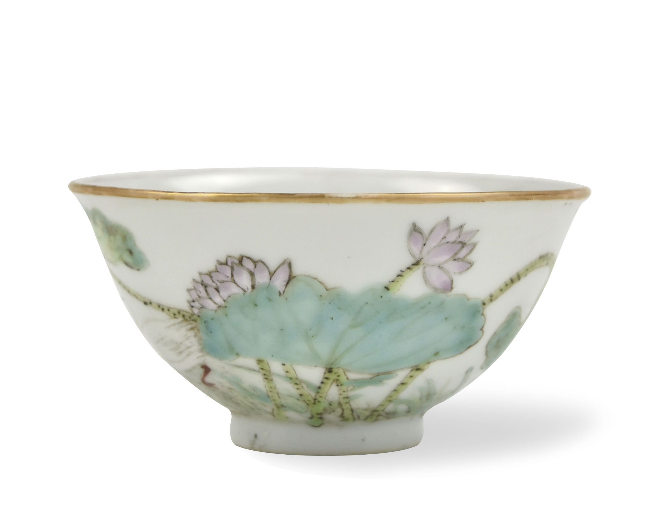 CHINESE QIANJIANG GLAZED BOWL W/