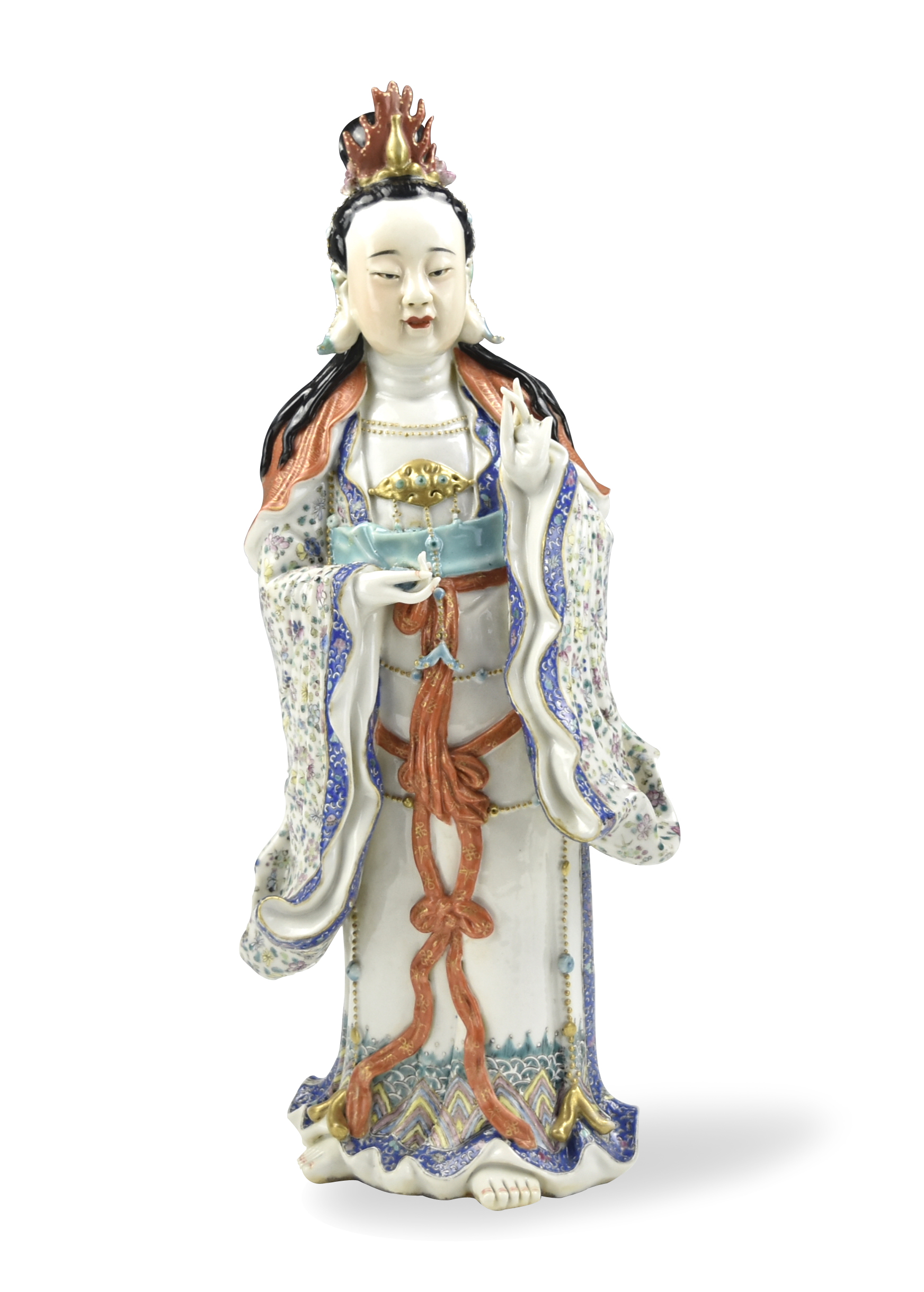 LARGE CHINESE FAMILLE ROSE FIGURE 3396c3