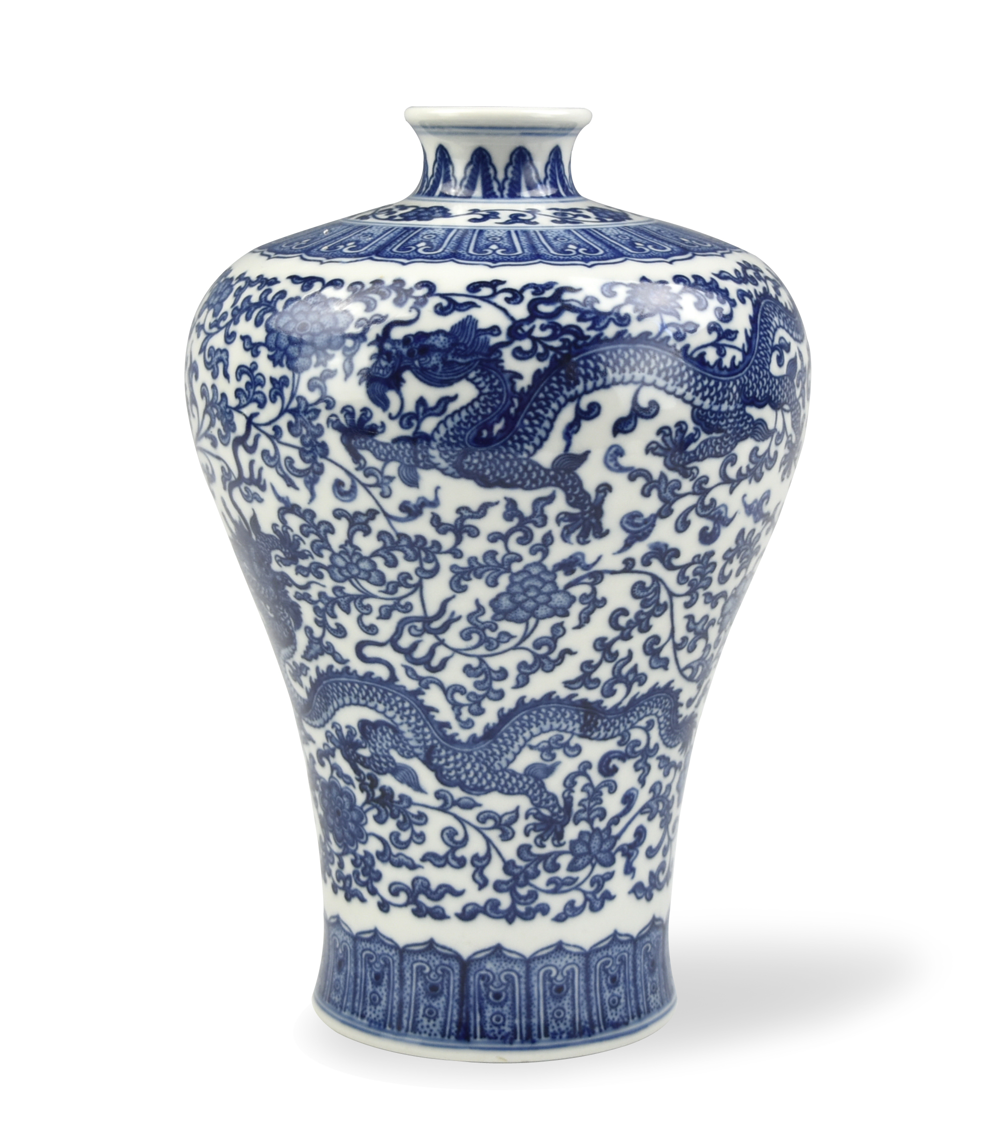 CHINESE BLUE WHITE MEI VASE W  339791