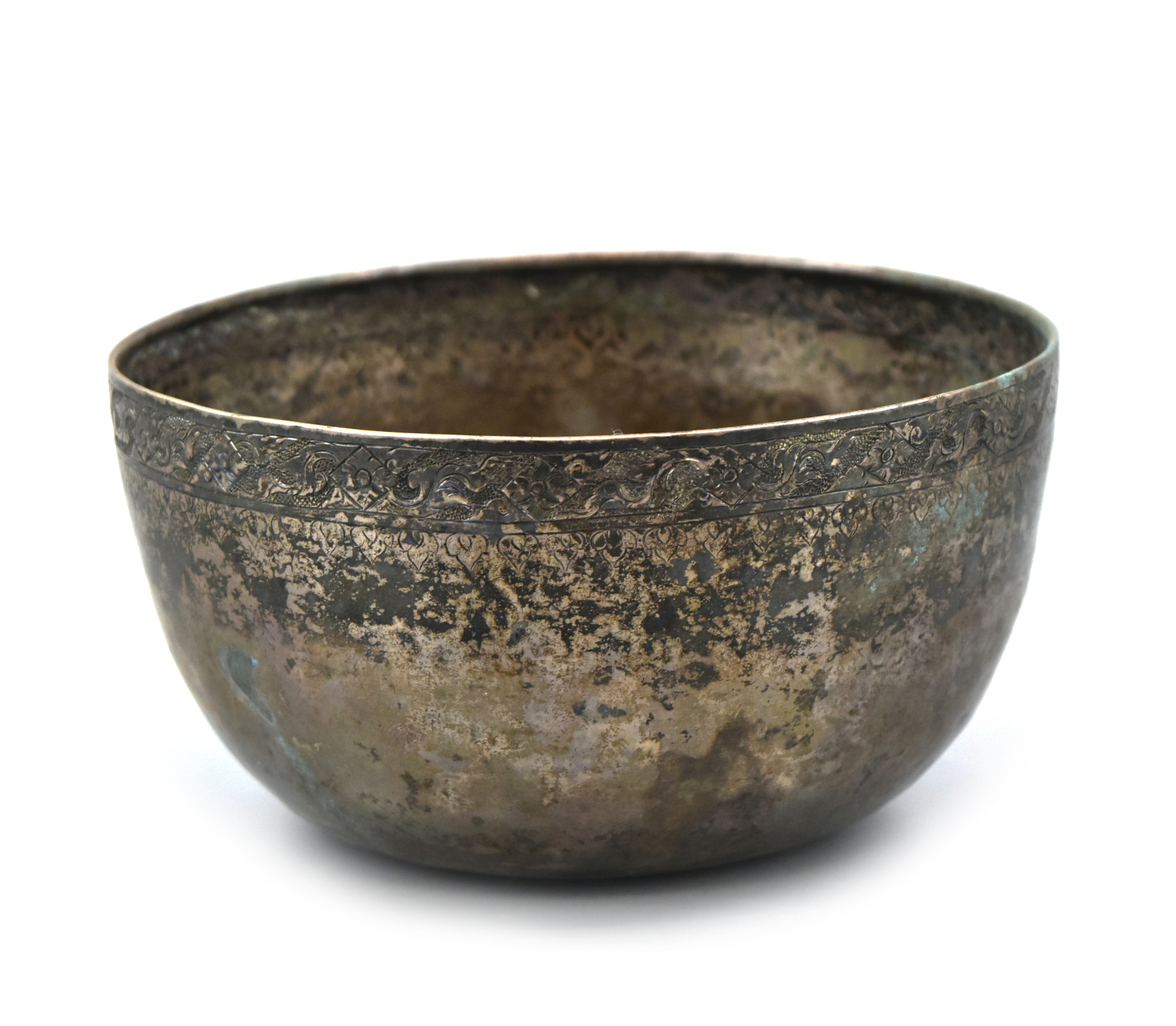CHINESE SILVER BOWL ROC PERIOD 3399d3