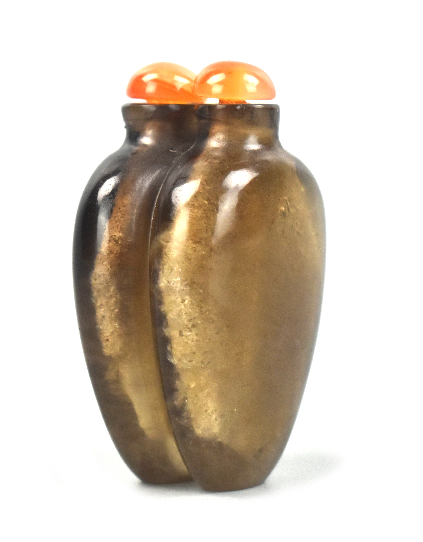 CHINESE GLASS DOUBLE SNUFF BOTTLE  3399e9
