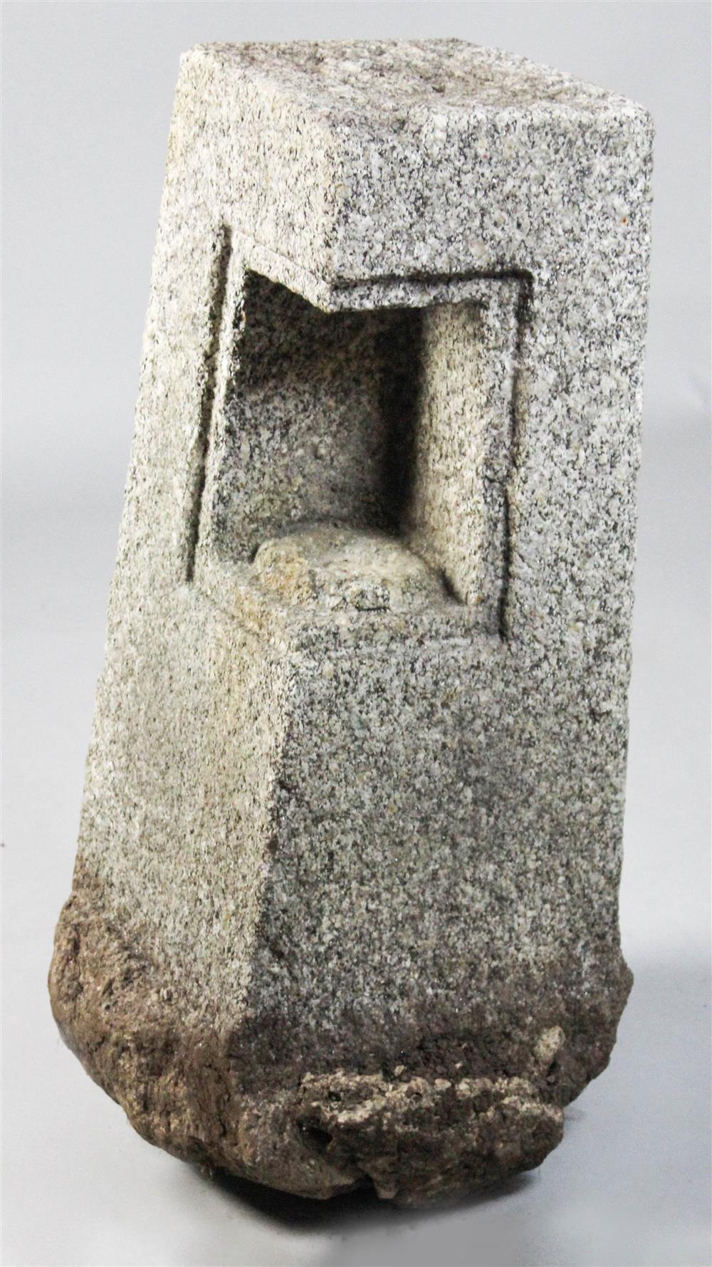 CONCRETE GARDEN PAGODA WITH SHAPED