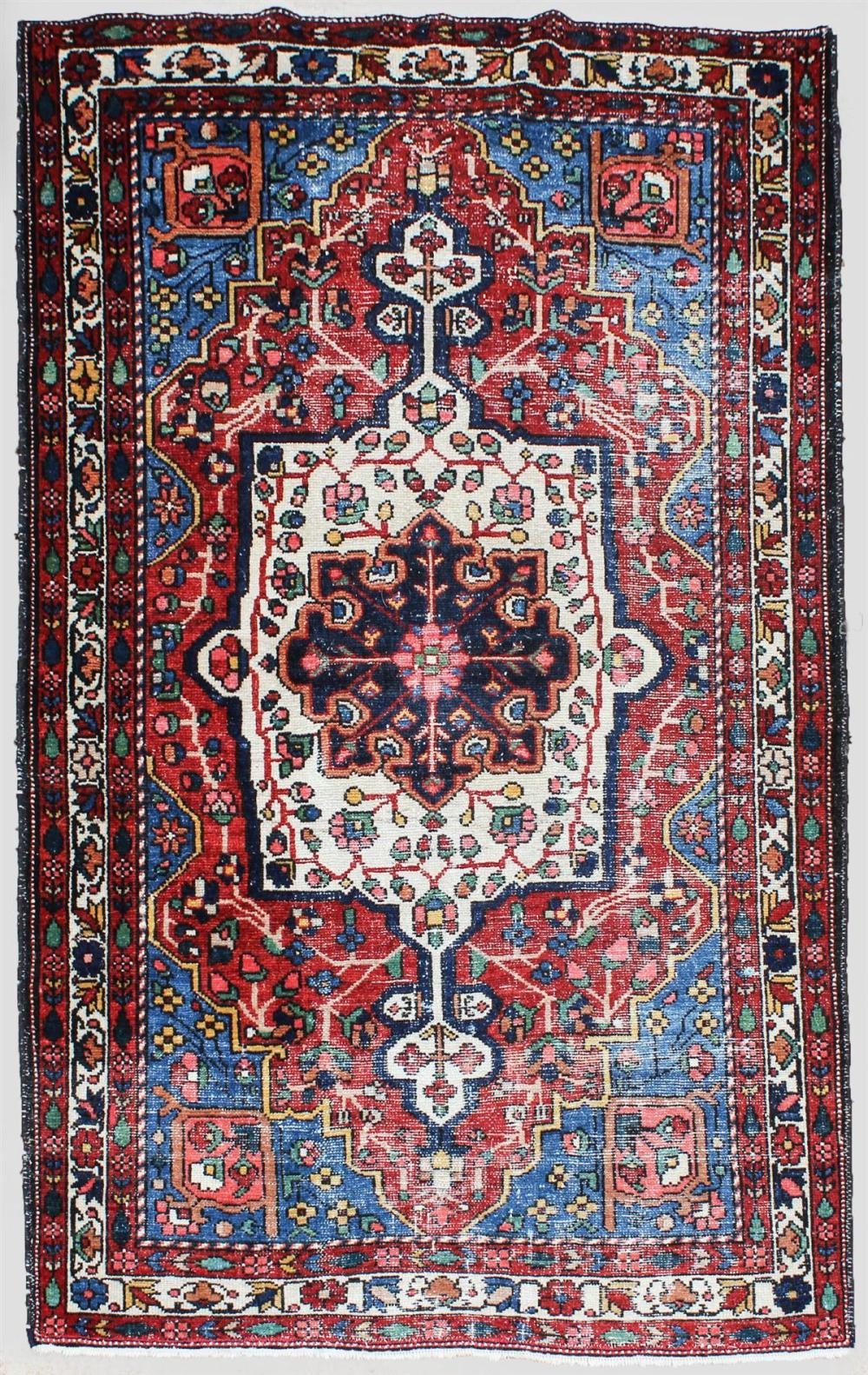 ANTIQUE PERSIAN HAMADAN WOOL RUGANTIQUE 339aaa