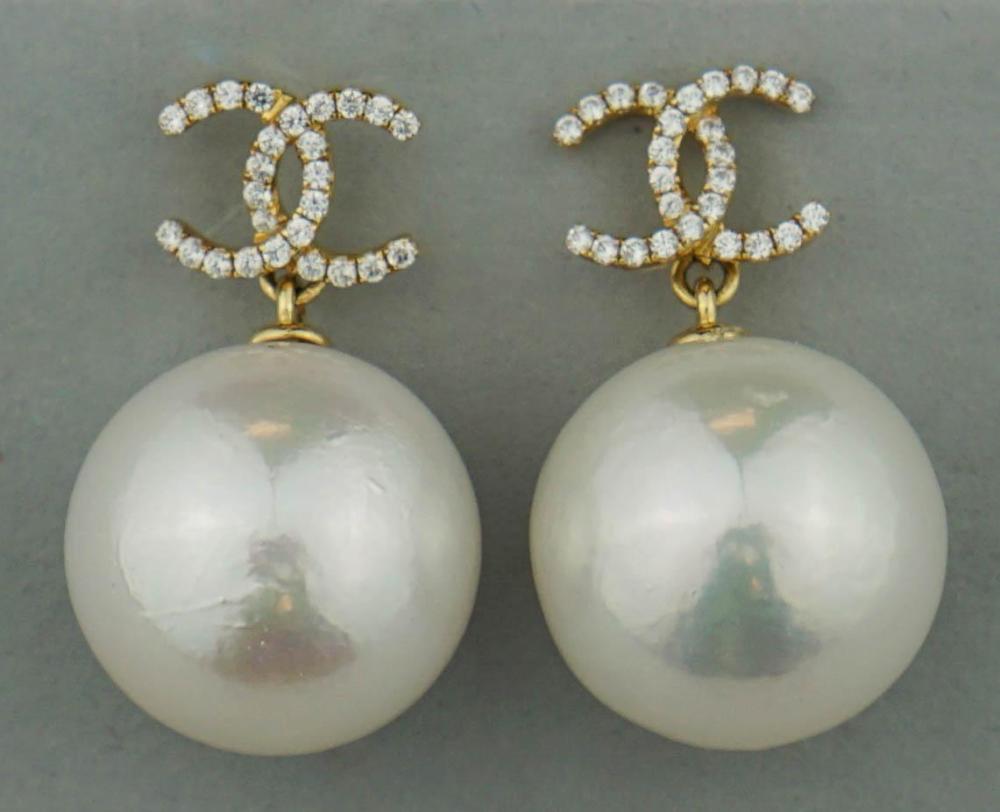 14 5MM SOUTH SEA PEARL EARRINGS 339b1f