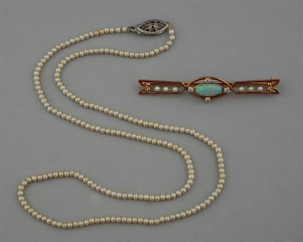 SEED PEARL NECKLACE, SEED PEARL,