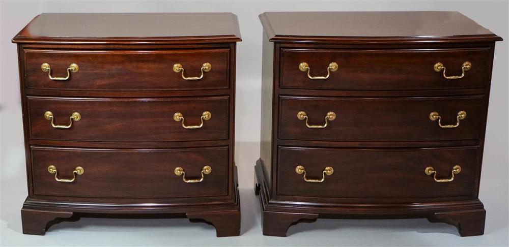 PAIR OF HENKEL HARRIS MAHOGANY