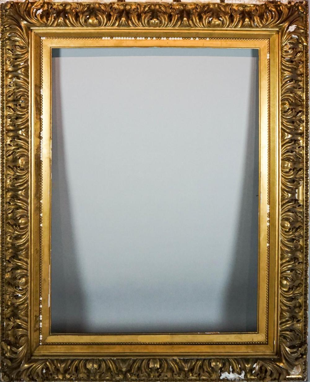 ROCOCO STYLE GILTWOOD FRAME WITH