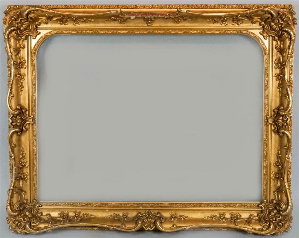 LOUIS XV STYLE GILDED FRAME WITH
