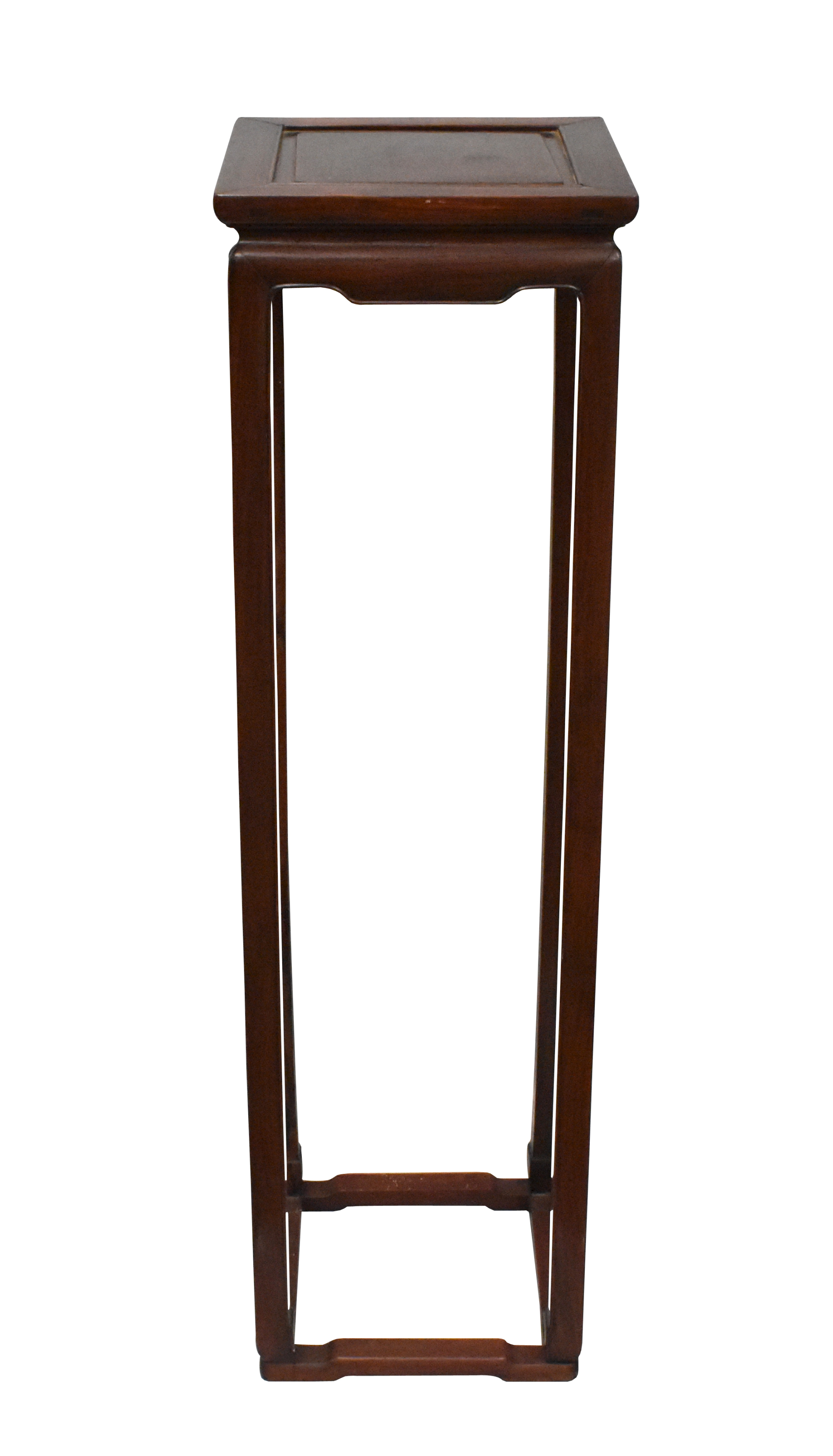 TALL CHINESE ROSEWOOD STAND/ PEADSTAL