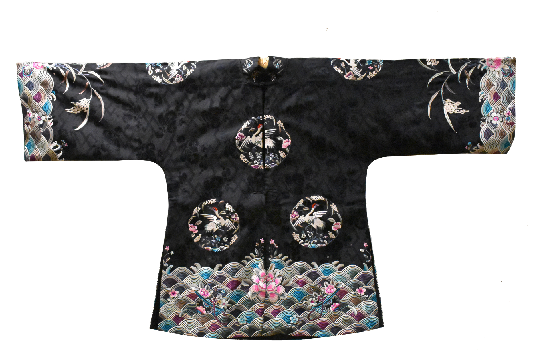 CHINESE EMBROIDERY WOMEN CLOTH,QING