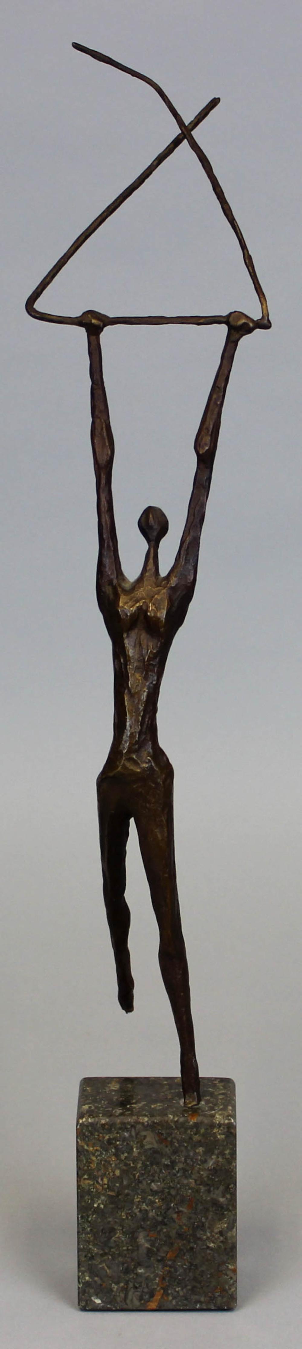 "TRAPEZE ARTIST" BRONZE BY URSULA