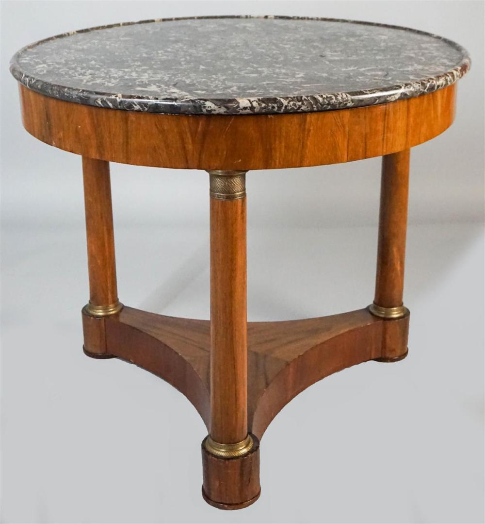 EMPIRE MARBLE-TOP WALNUT SMALL