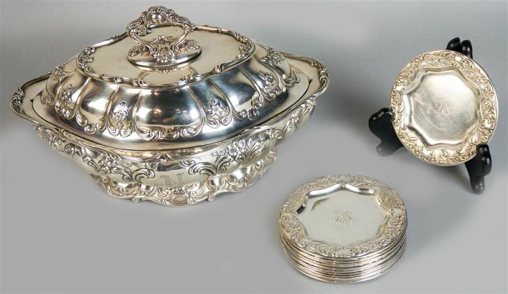 GORHAM SILVER CHANTILLY COVERED VEGETABLE