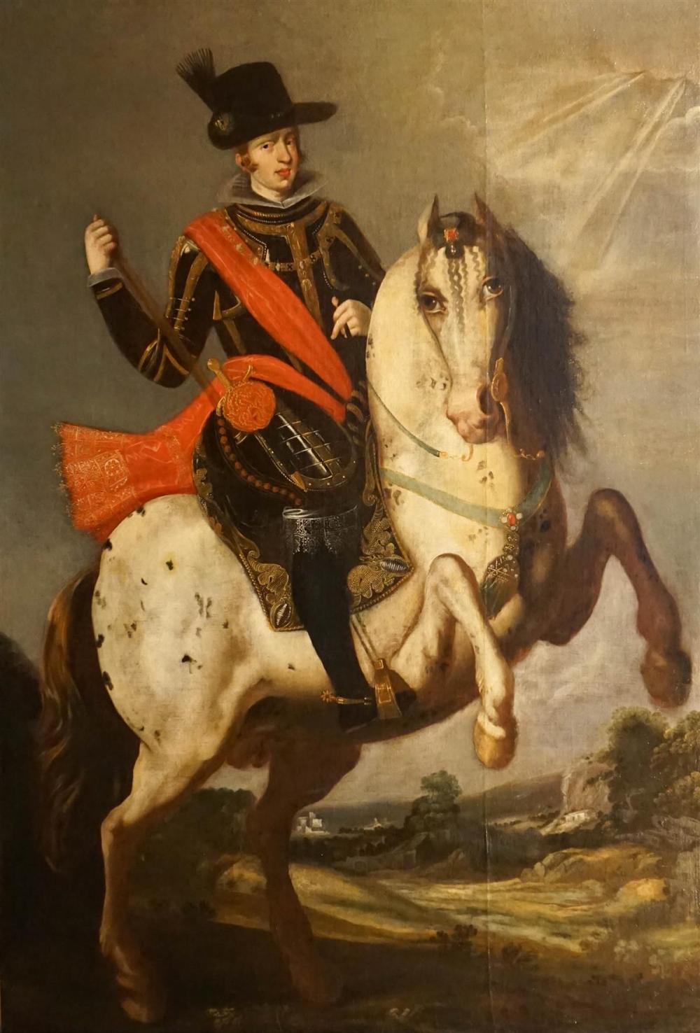 SPANISH SCHOOL 17TH CENTURY EQUESTRIAN 339f58