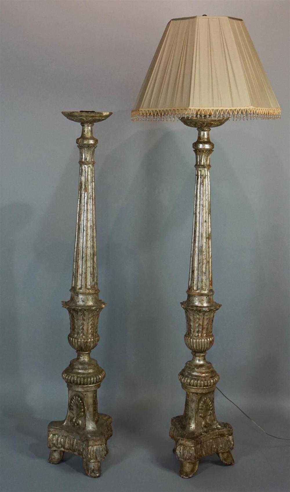 PAIR OF ITALIAN NEOCLASSICAL SILVER-GILT