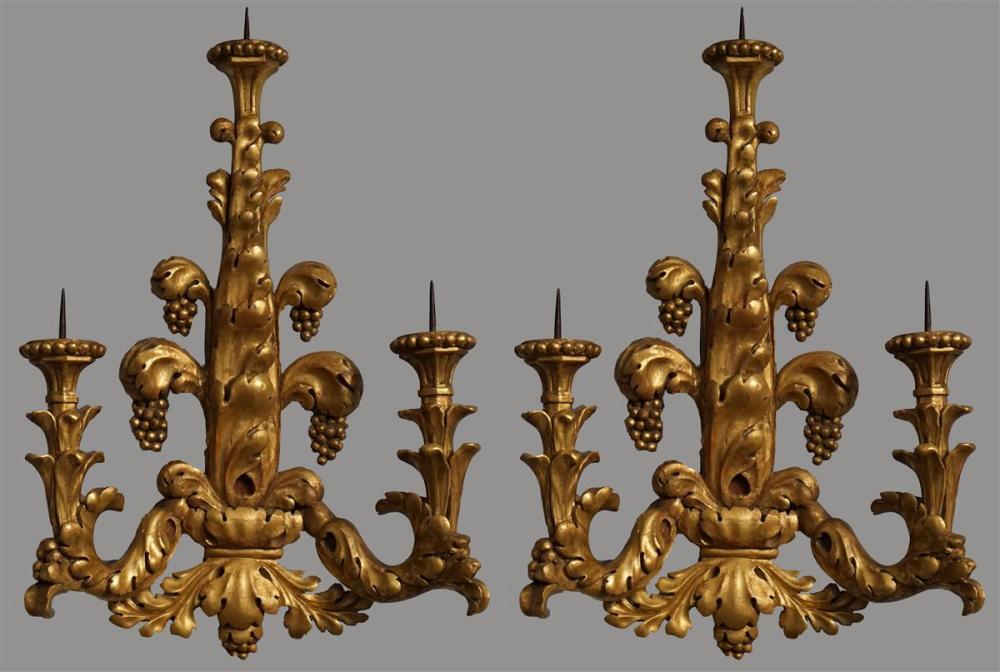 PAIR OF MONUMENTAL ITALIAN ROCOCO 339f83