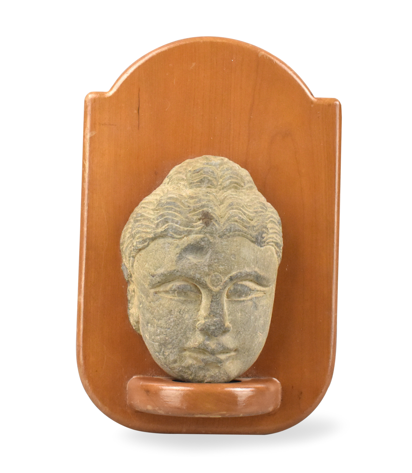 GANDHARA STONE CARVED HEAD, 3RD