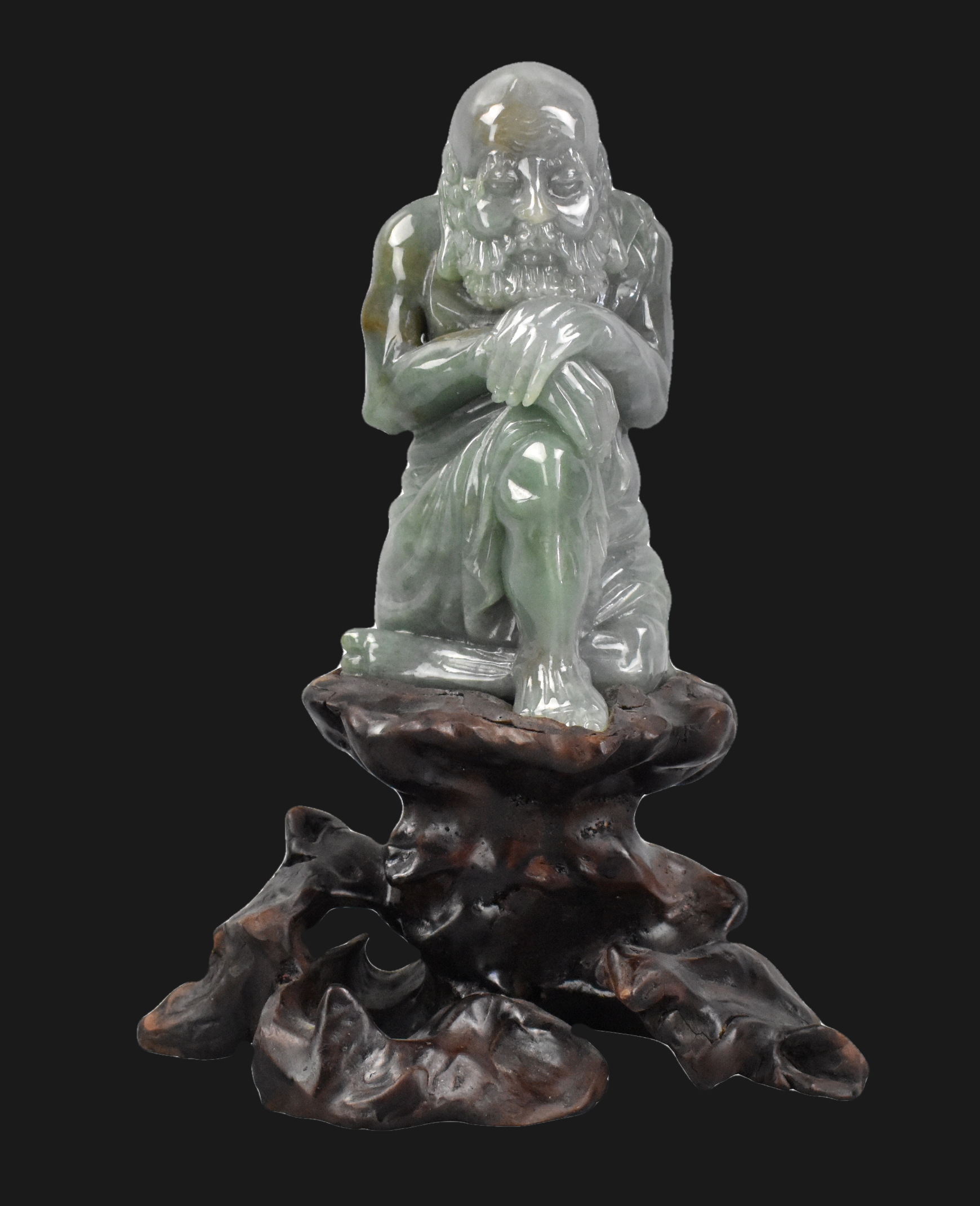 CHINESE JADEITE CARVING FIGURE