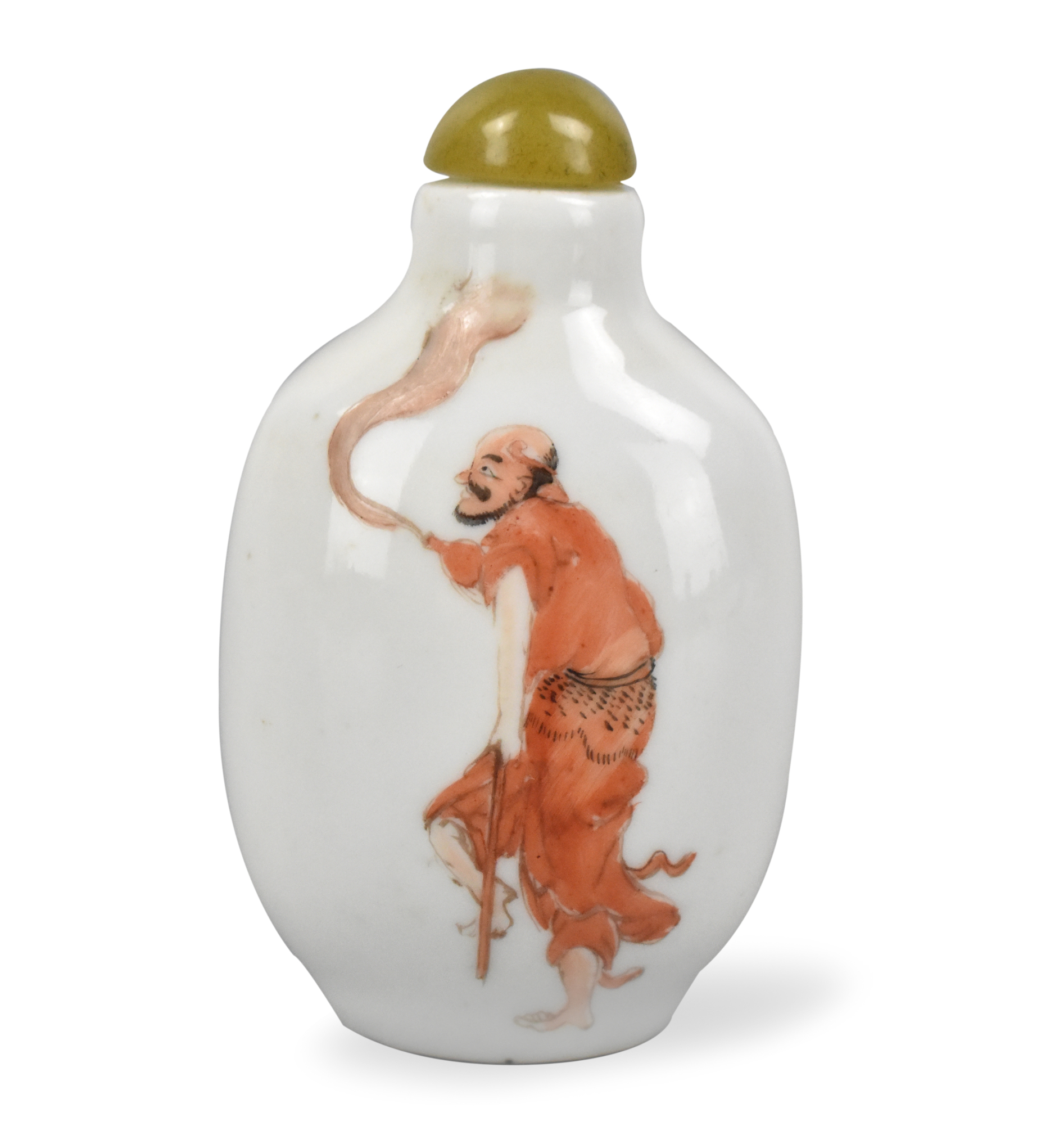 CHINESE FAMILLE ROSE SNUFF BOTTLE 33a065