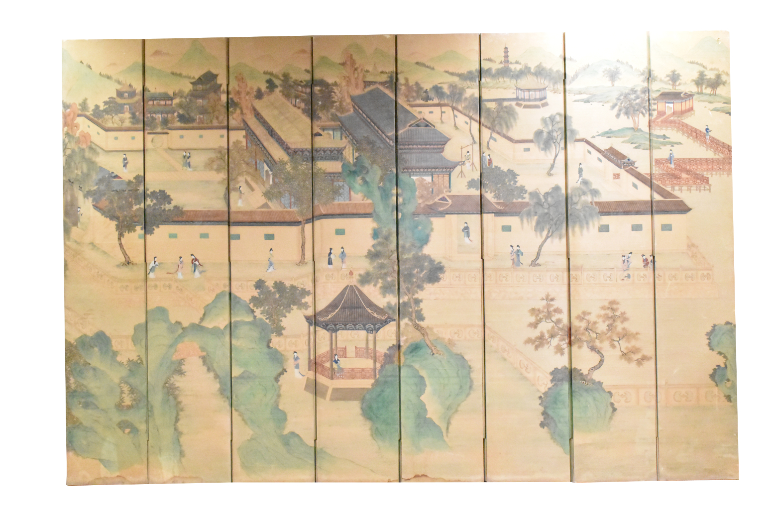 LARGE SET OF CHINESE PAINTING ON 33a136