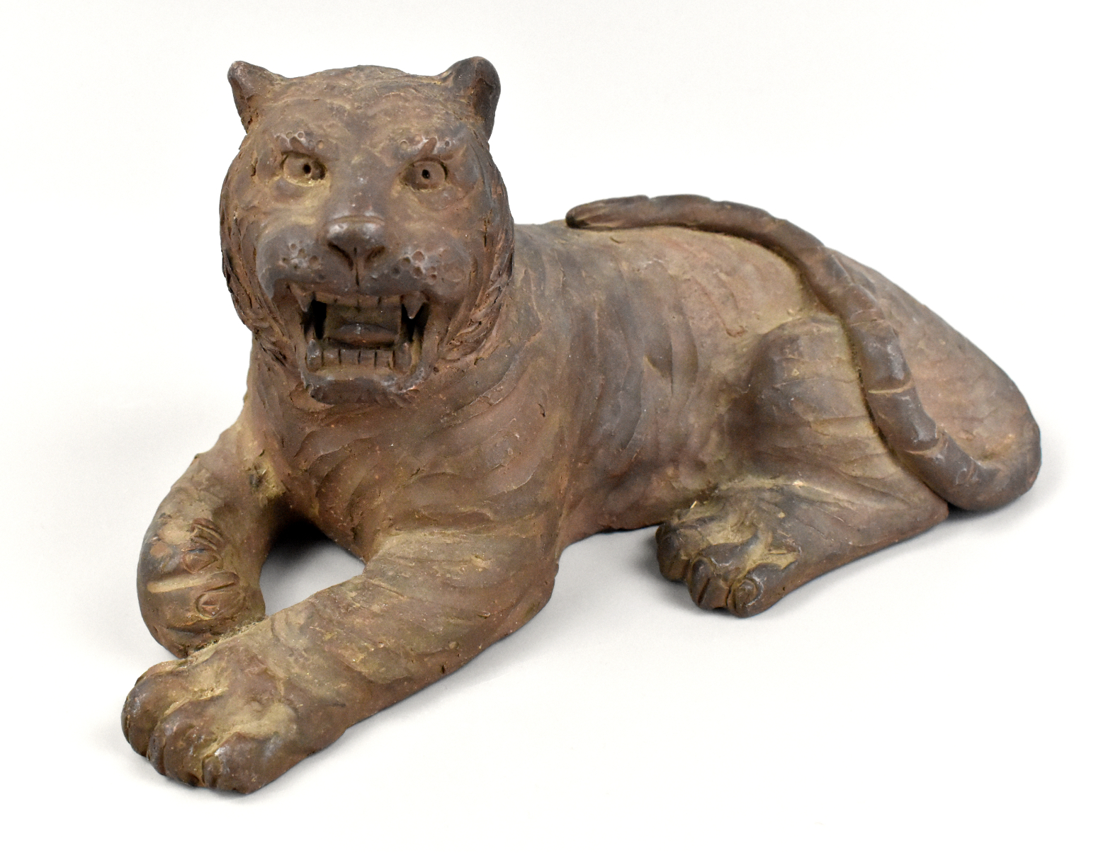 JAPANESE BIZN BRONZE CAST TIGER