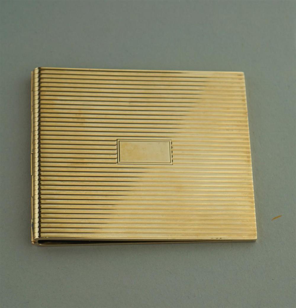 14K YELLOW GOLD MONEY CLIP WITH