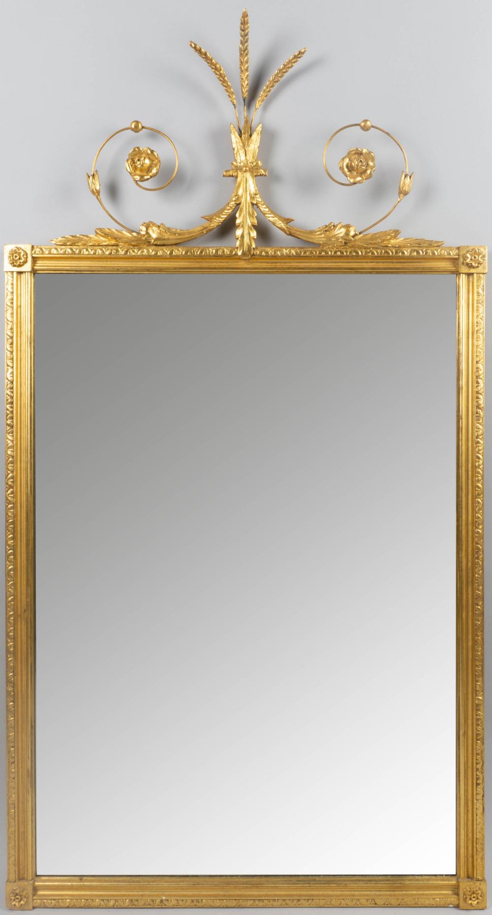 NEOCLASSICAL GILTWOOD MIRROR HEIGHT  33c9fd