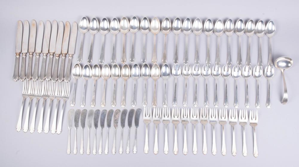 STIEFF HOMEWOOD SILVER FLATWARE SERVICESTIEFF