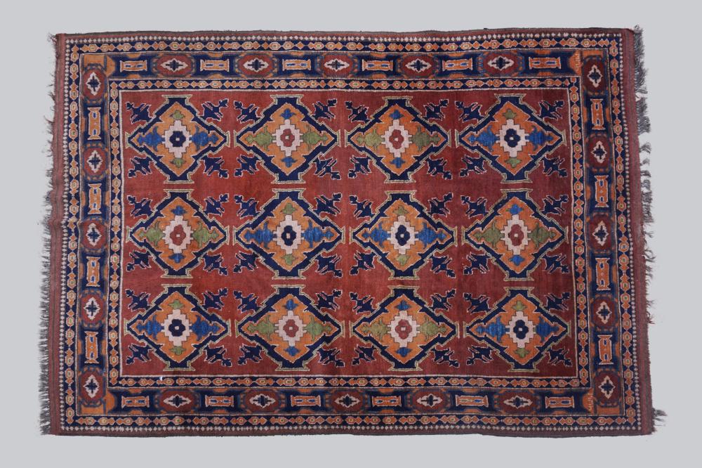 AFGHAN TURKMEN HAND KNOTTED WOOL 33cbce