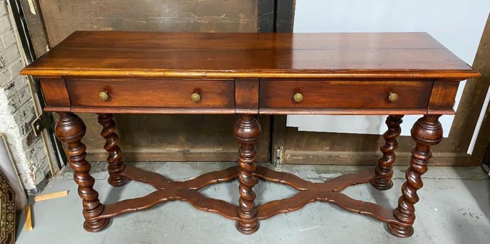 MORGAN HILL BAROQUE STYLE WALNUT