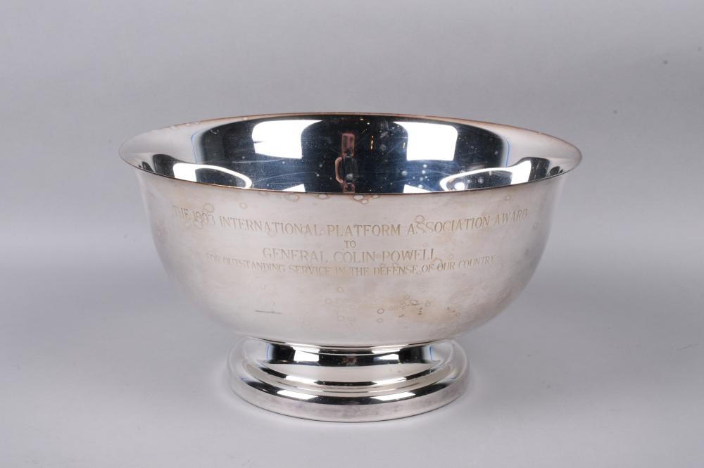 SHERIDAN SILVERPLATED BOWL, THE