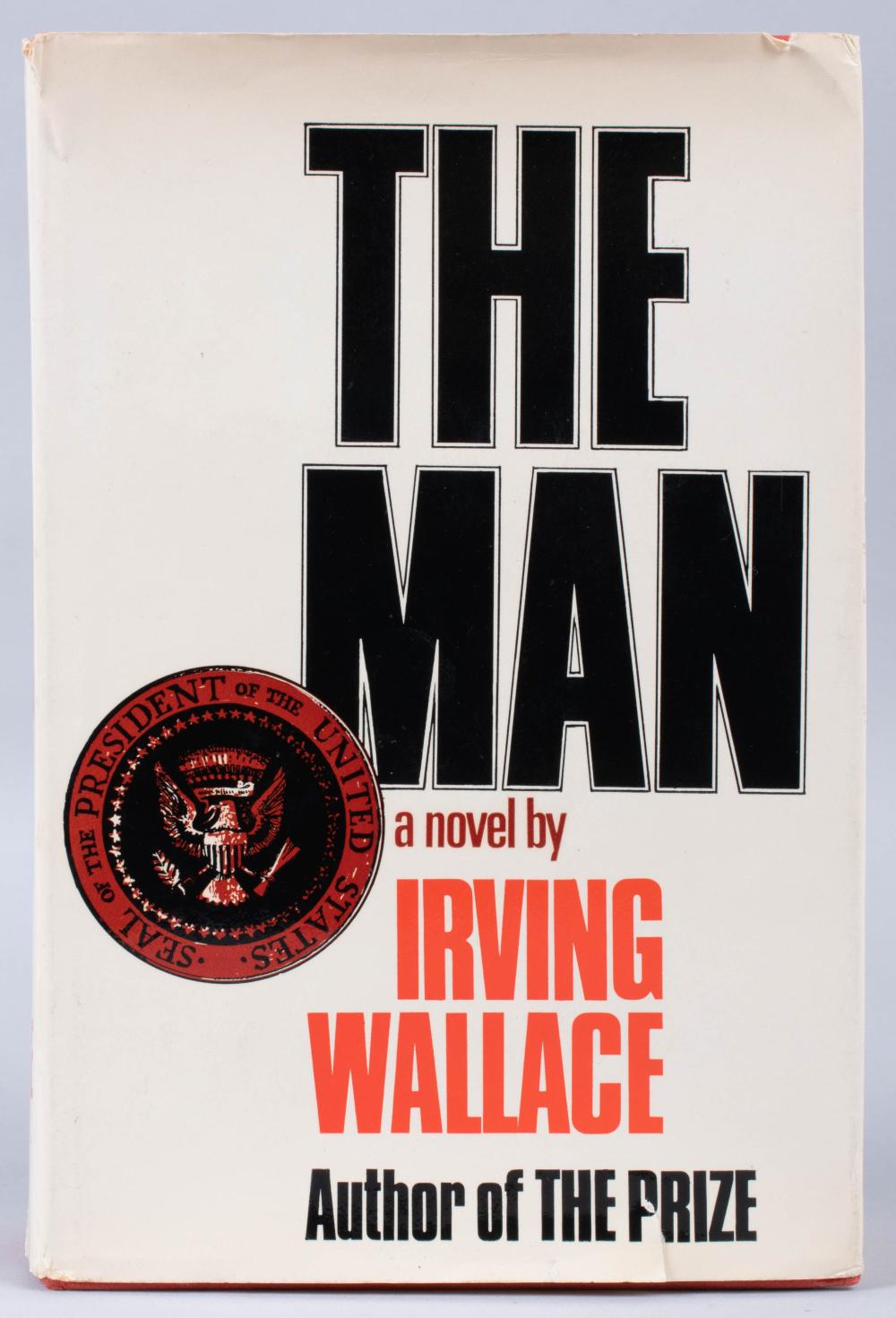 IRVING WALLACE THE MAN SIGNED 33ce7b