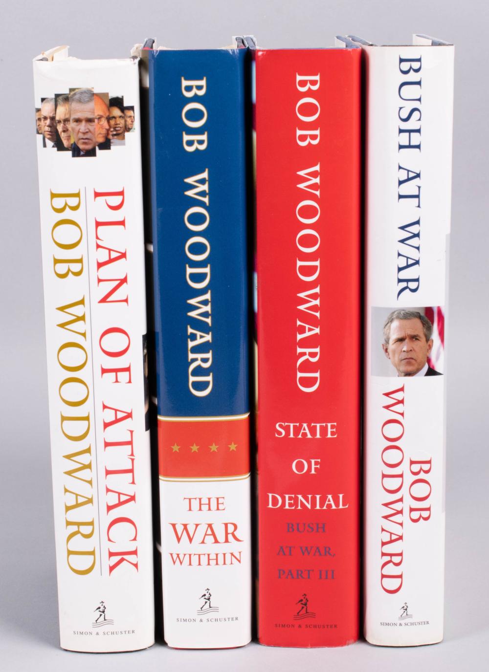 BOB WOODWARD, FOUR VOLUMES DOCUMENTING