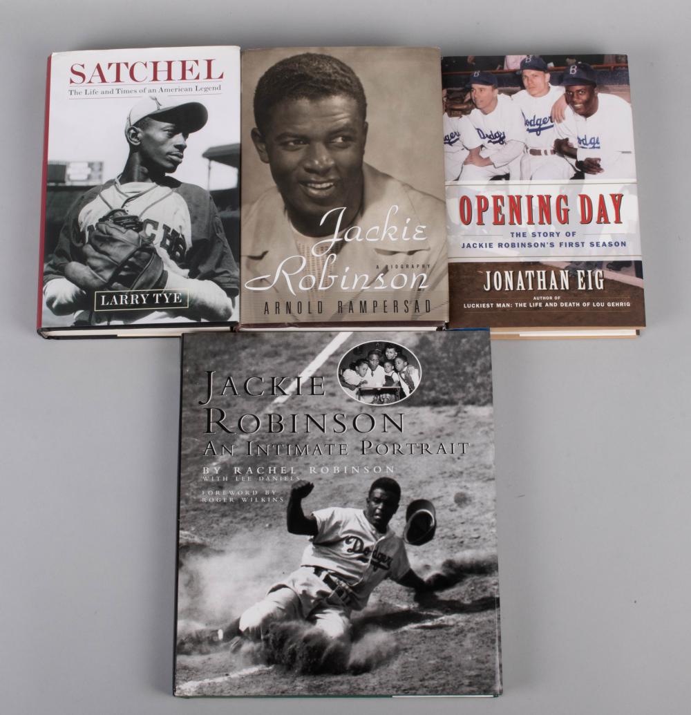 GROUP OF BASEBALL BOOKS ABOUT JACKIE 33ce85