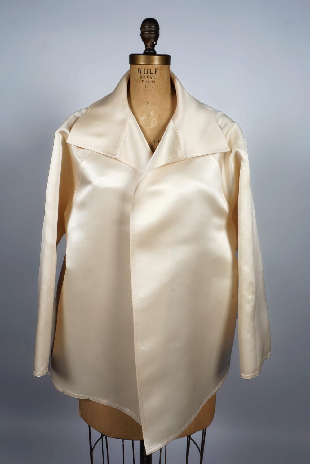 MRS. POWELL'S "ZORAN" IVORY SILK