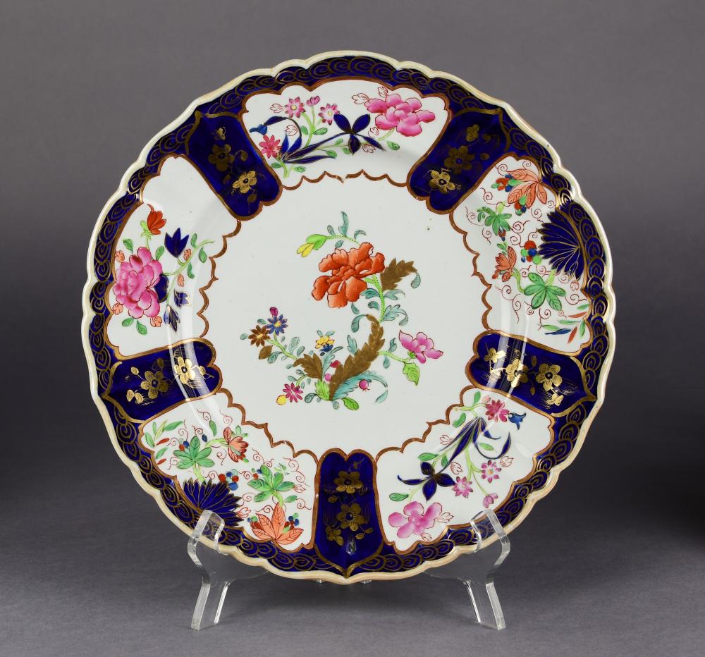 SET OF TEN MASON'S IRONSTONE DINNER