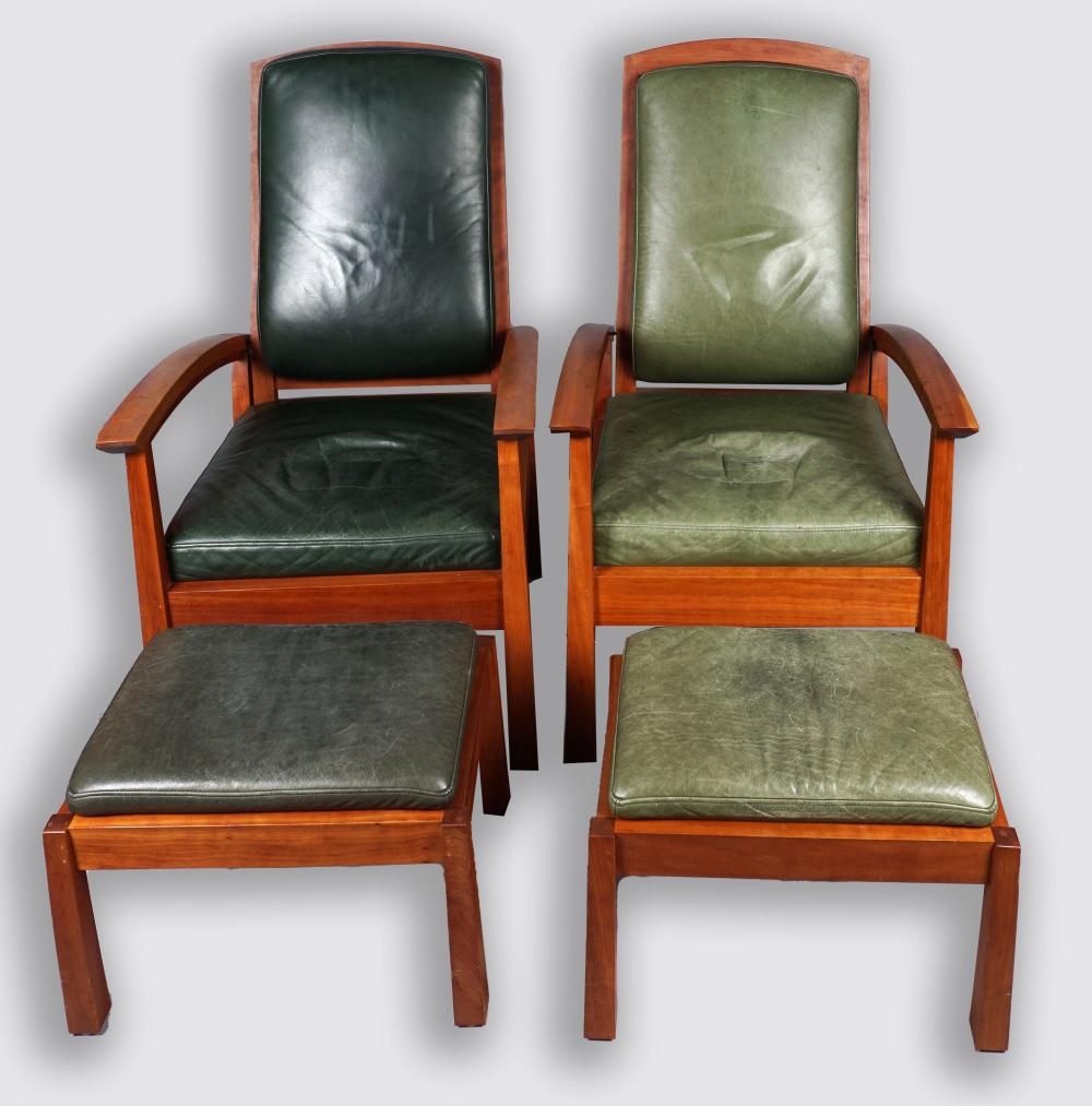 PAIR OF THOMAS MOSER CHERRY ARMCHAIRS 33cfd8